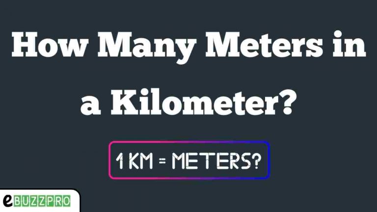 How Many Meters are in a Kilometer? (Correct Answer)