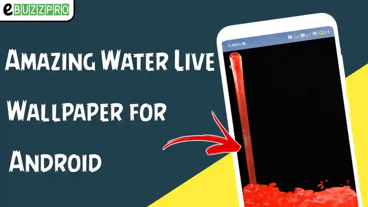 Amazing Water Live Wallpaper for Android: How to Set in Android?
