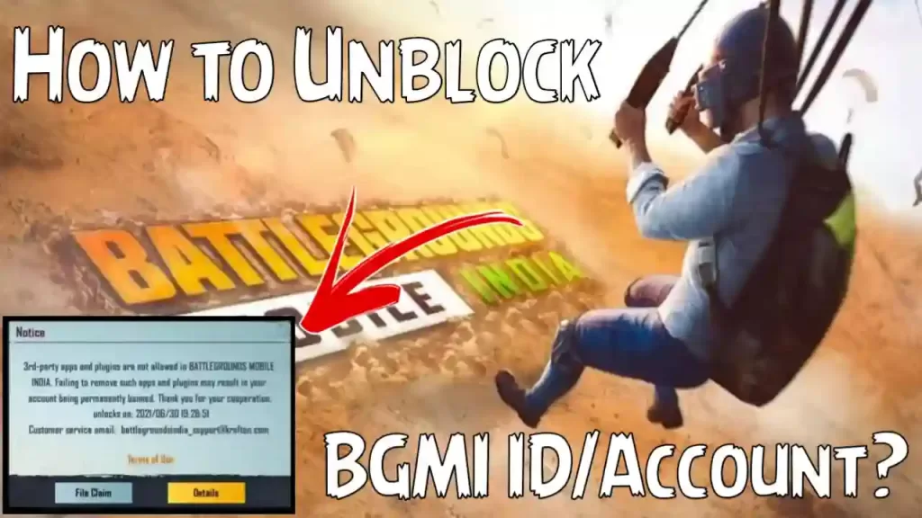 How to UnBan BGMI ID? Steps to Unban BGMI Account