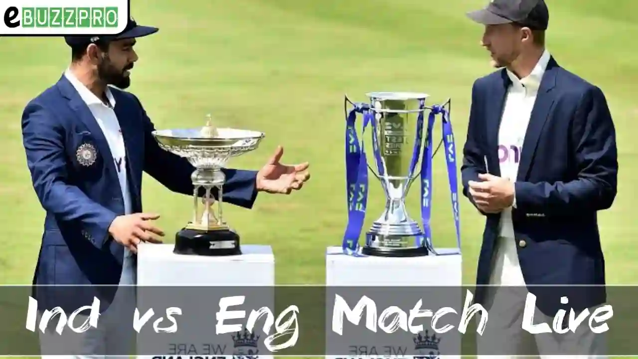 How to Watch Ind vs Eng Test Live?, How to Watch Ind vs Eng Test Live on Mobile?, How to Watch Ind vs Eng Test Live Without Subscription?
