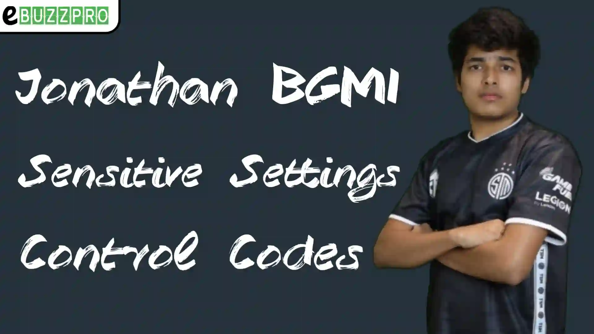 Jonathan BGMI Sensitivity Settings and Controls Codes: PUBG ID Settings