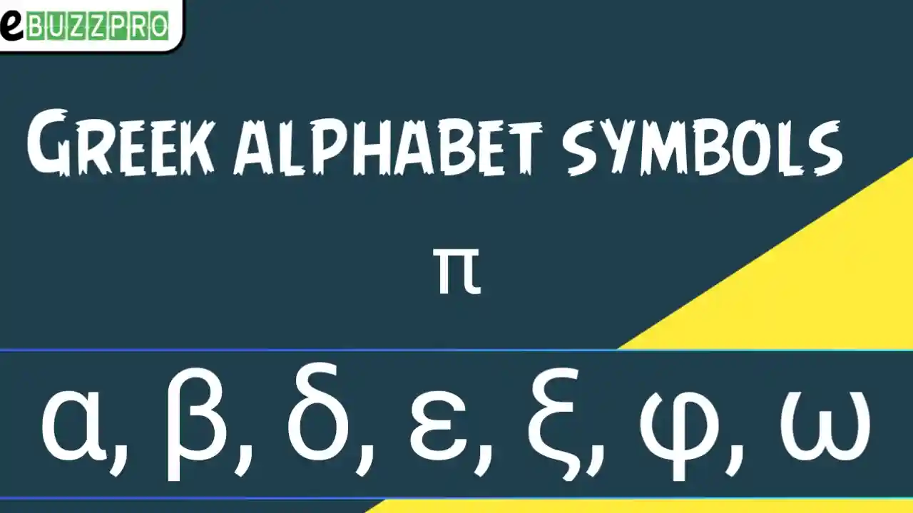 Alphabet Symbols Copy and Paste (✂️ and 📋) α, β, ψ, ω,