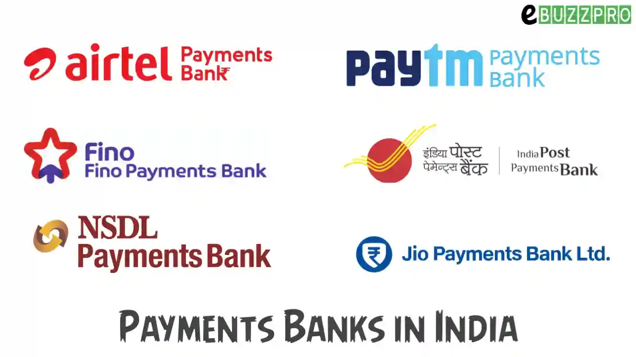 Payments Banks in India