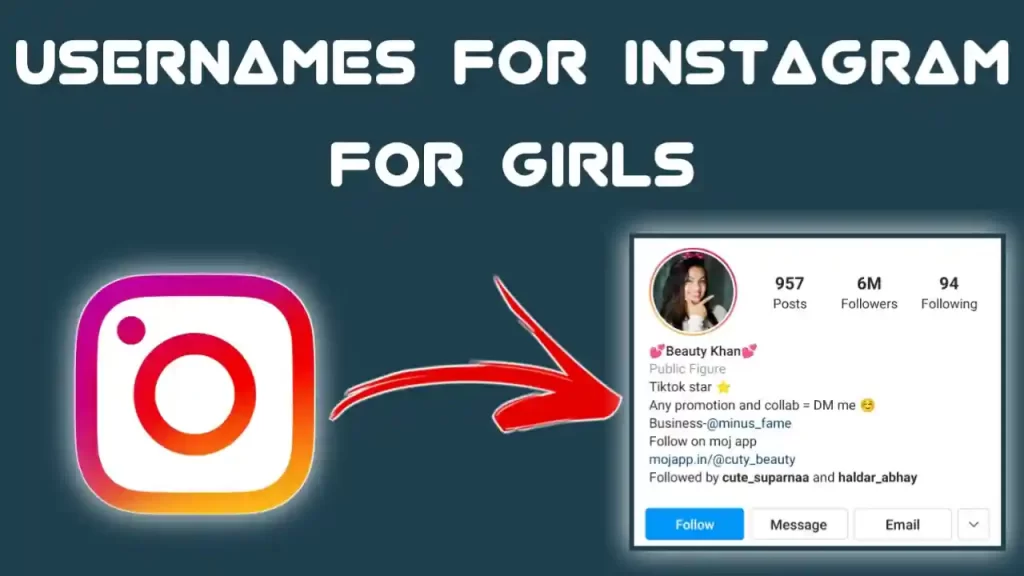 Best Attitude Usernames for Instagram for Girl