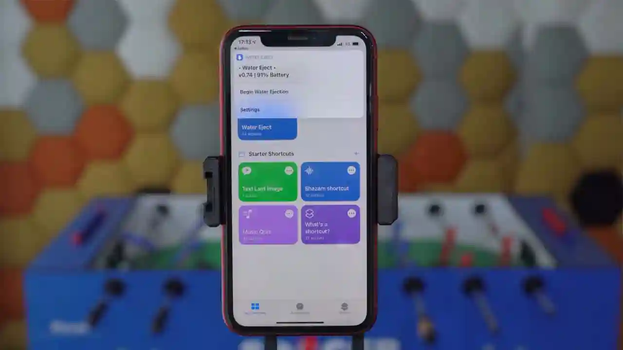 How to Eject Water from iPhone Using Siri Shortcuts?