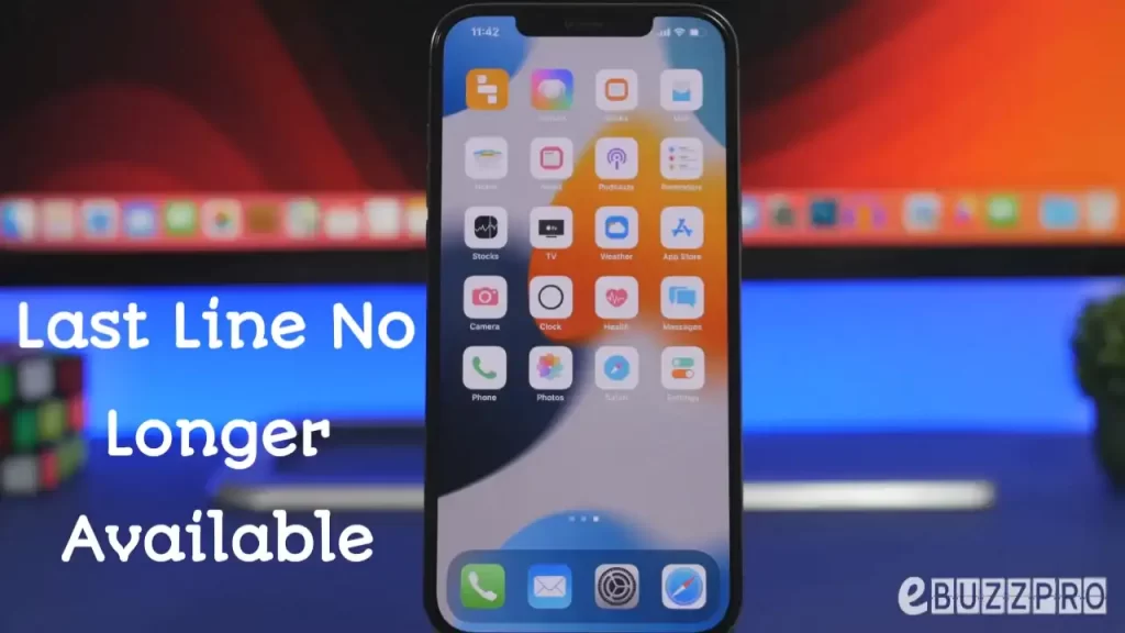 How to Fix "Last Line No Longer Available" on iPhone (iOS 15)