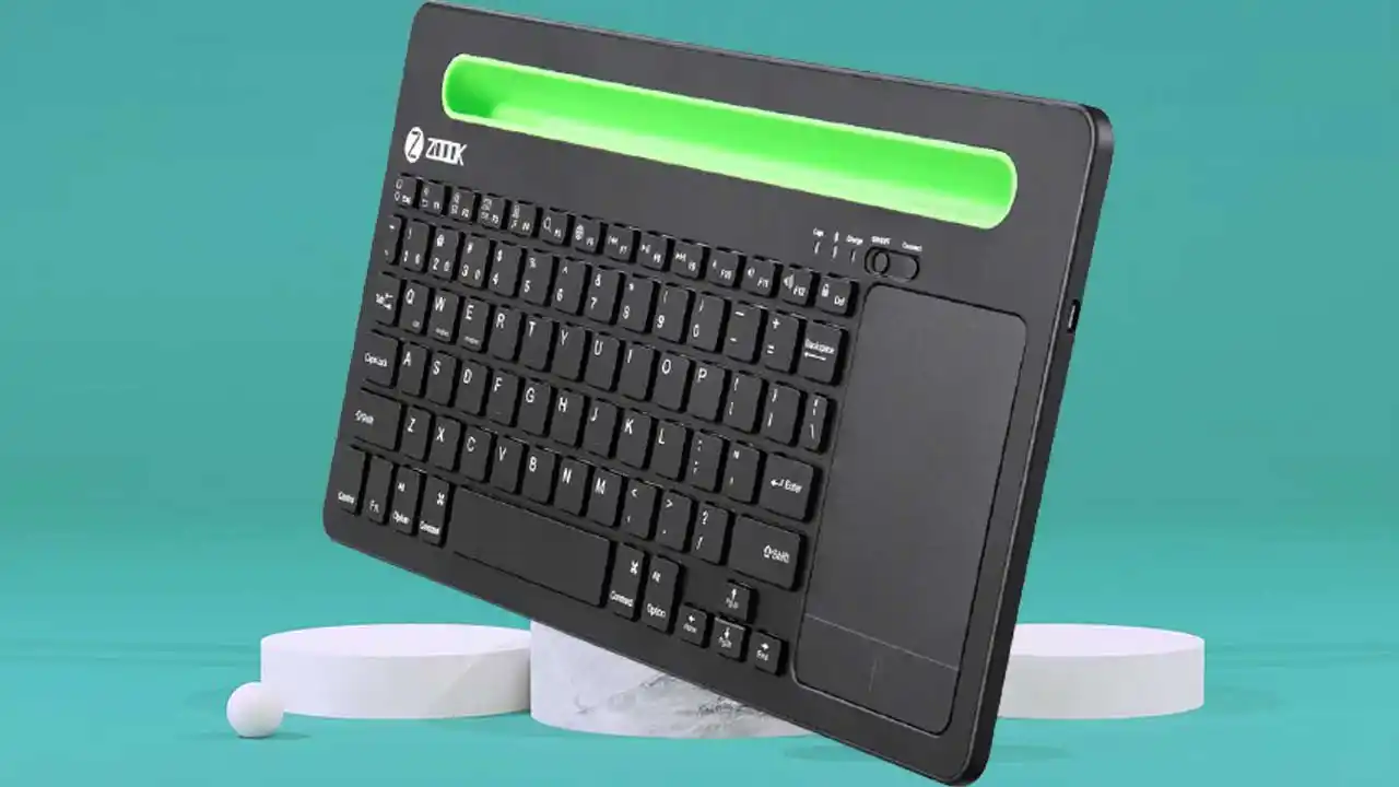ZOOOK FingerPad Wireless Keyboard Launched in India, with Touchpad