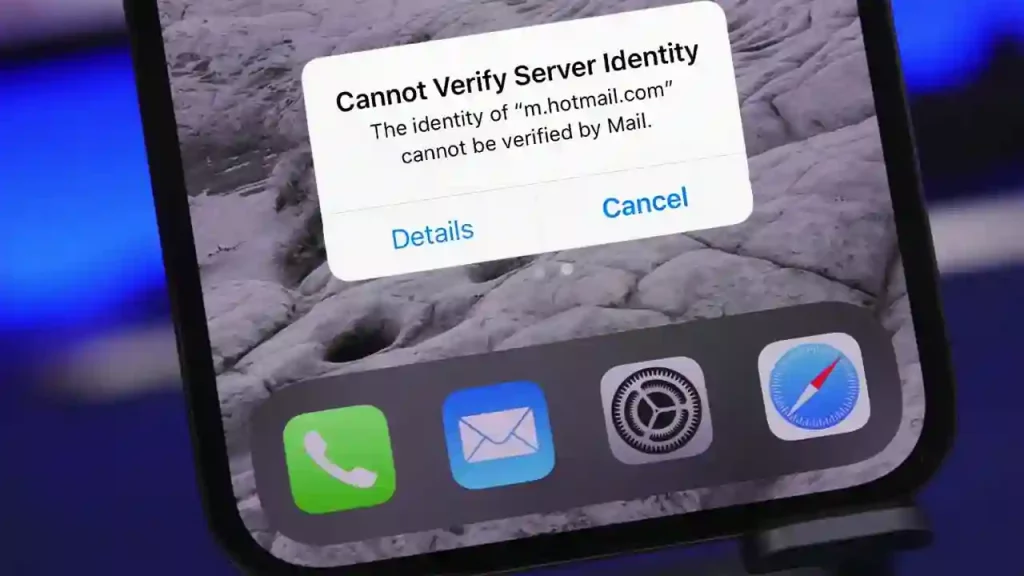 How to Fix Cannot Verify Server Identity in My iPhone?