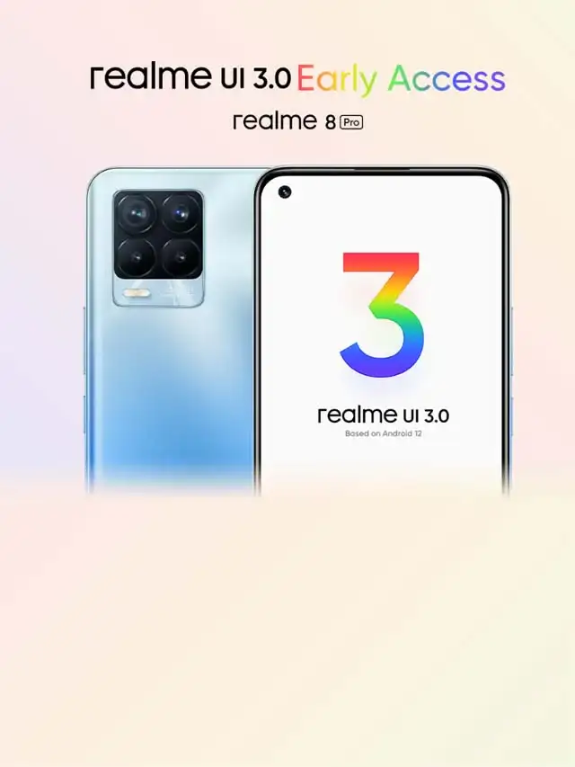 Realme 8 Realme UI 3.0 Beta