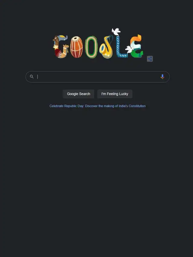 Republic Day 2022 Google Doodle