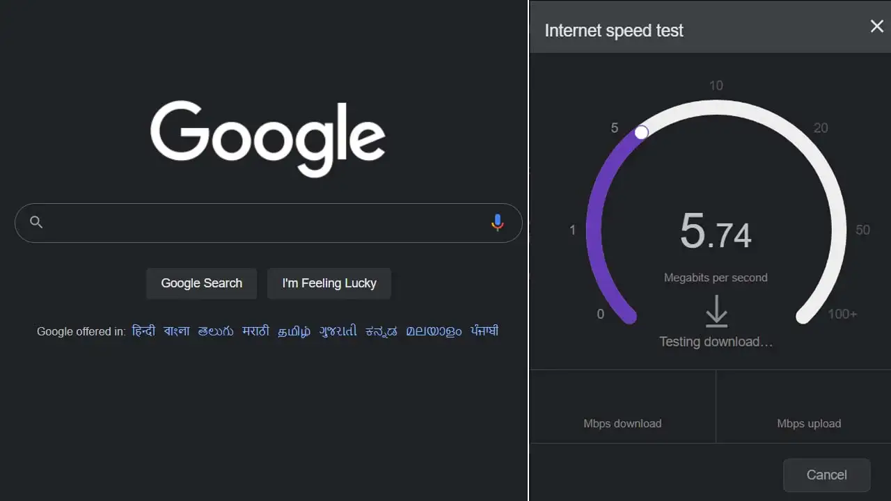 How To Check Internet Speed From Google Homepage on PC or Laptop?