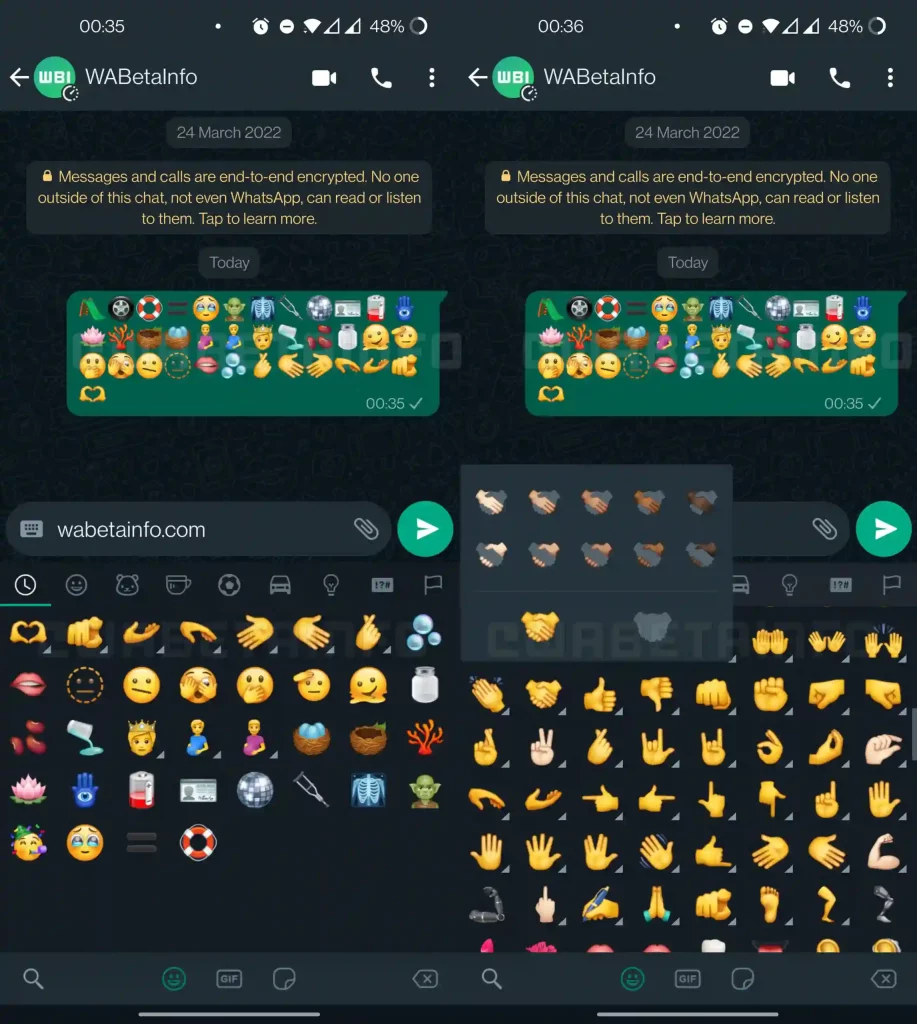 WhatsApp New Emojis from Latest Unicode