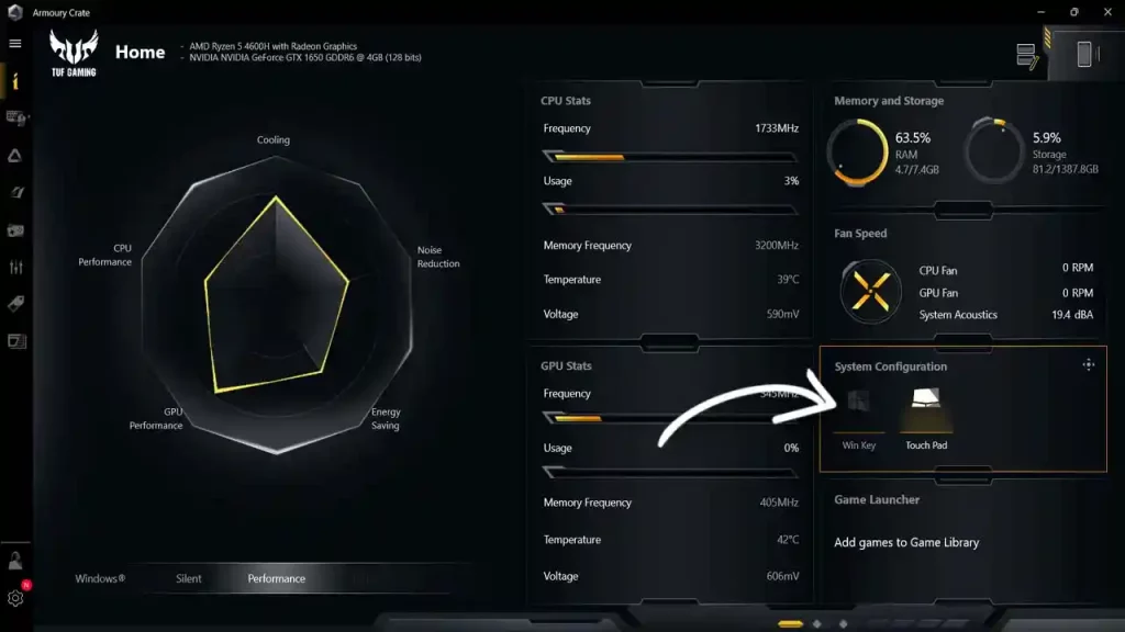 Please Unlock The Win Key to Activate This Feature Armoury Crate Asus