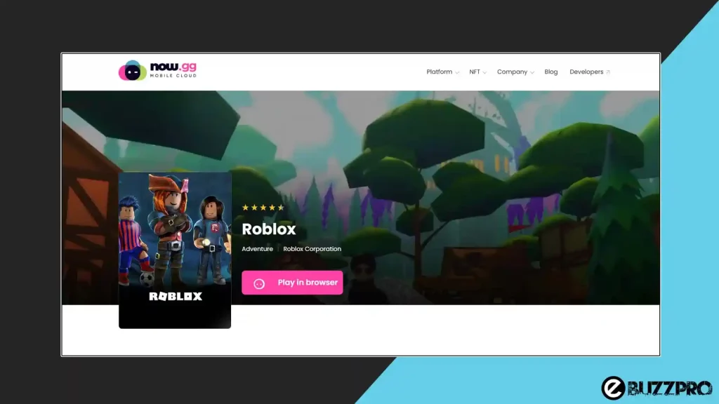 Now gg Roblox Login! Play Roblox in Browser Instantly - EBUZZPRO