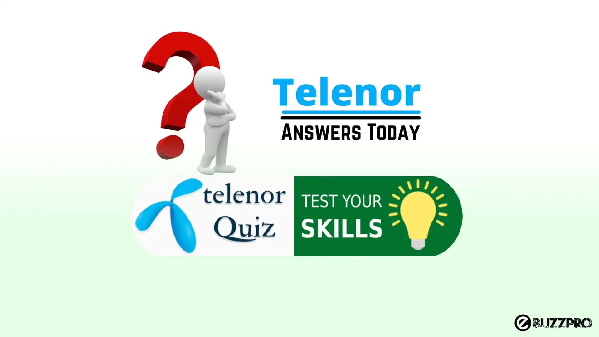 Telenor Quiz Answers Today