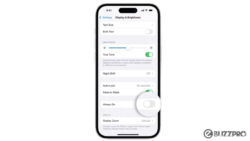 How to Turn Off iPhone 14 Pro Always-On Display?