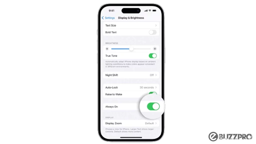 How to Turn On iPhone 14 Pro Always-On Display?