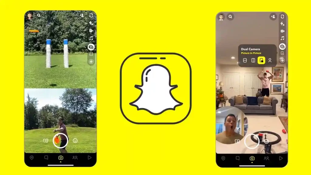 How to Use Snapchat Dual Camera Mode?, Snapchat Dual Camera Feature