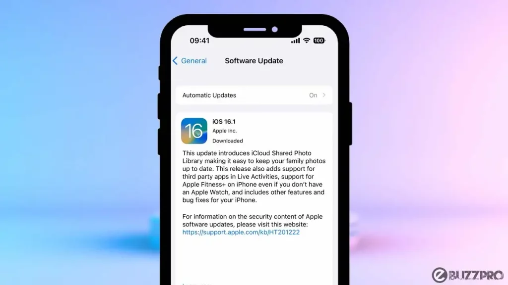 iOS 16.1, Apple iOS 16.1 Update, iOS 16.1 Release Note, iOS 16.1 Features List, iOS 16.1 Release Date, ebuzzpro