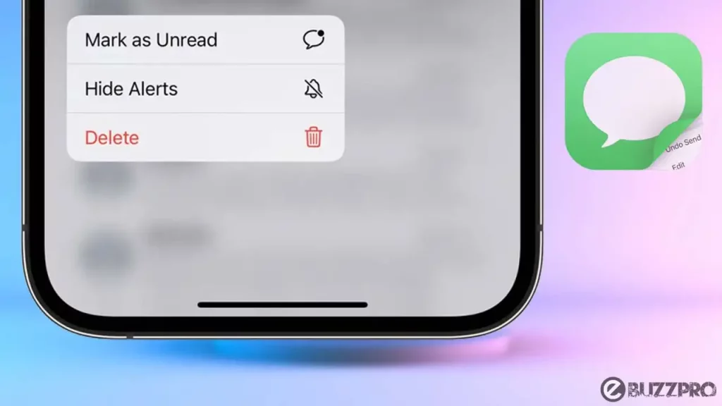 How to Mark Messages as Unread on iPhone in iOS 16?