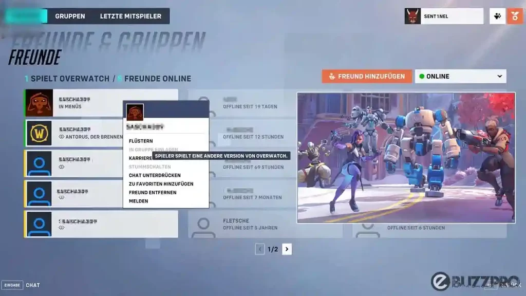 Overwatch 2 Invite to Group Not Working: How to Fix Overwatch 2 Player Not Found?