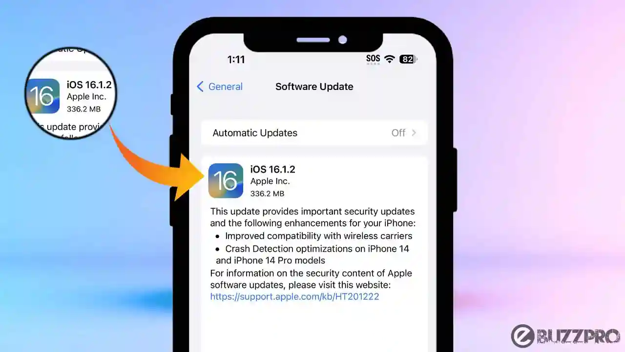 Apple Releases iOS 16.1.2 Update