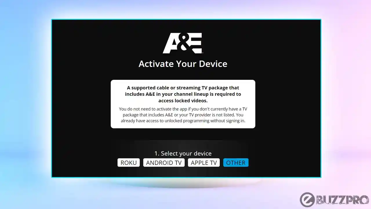 Activate A&E TV with Aetv.com Activate Code on Android TV, Fire Stick & More