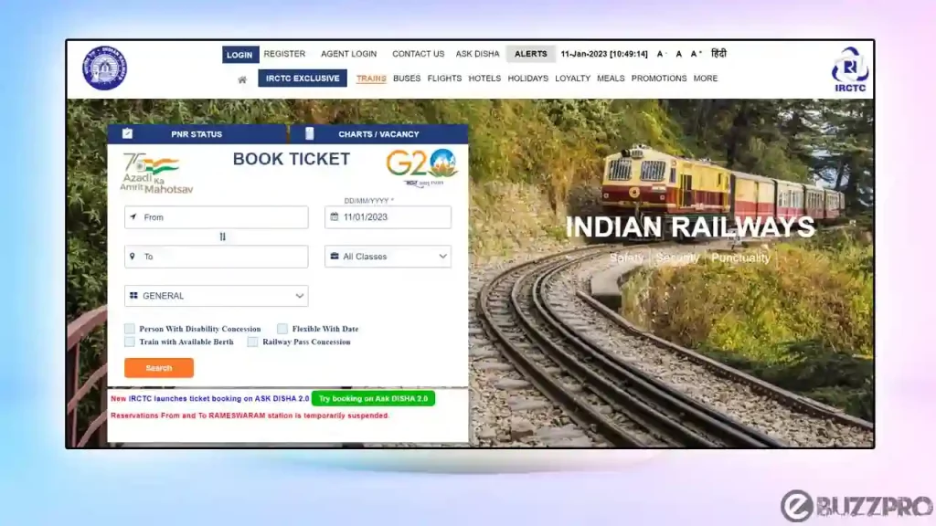 IRCTC Website Not Working Today | Reasons & Fixes
