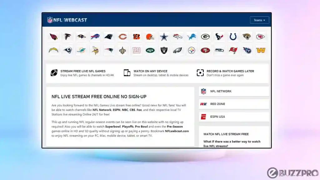 Nflwebcast.com NFLByte Alternatives