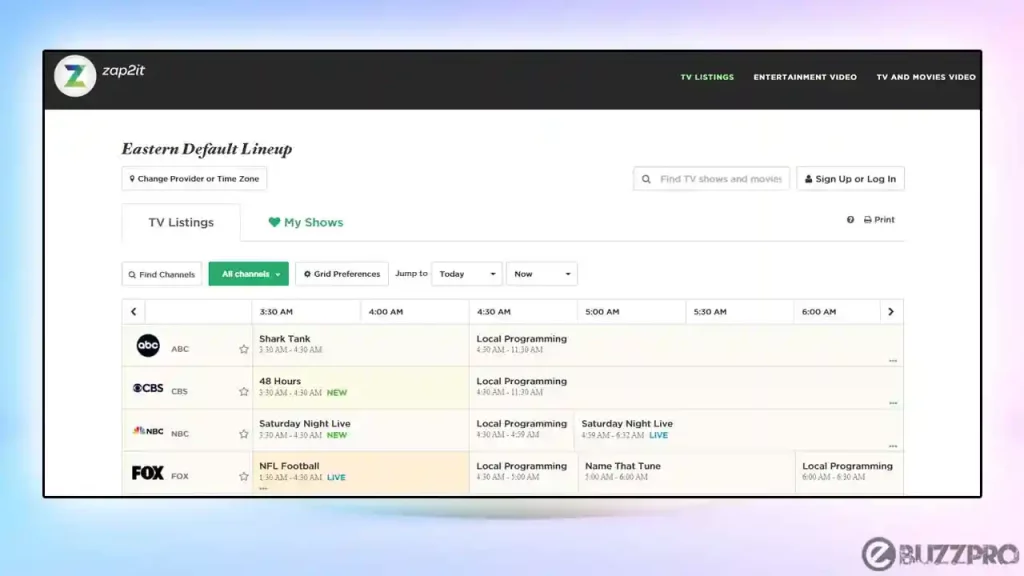 Zap2it.com Not Working | Reasons & Fixes
