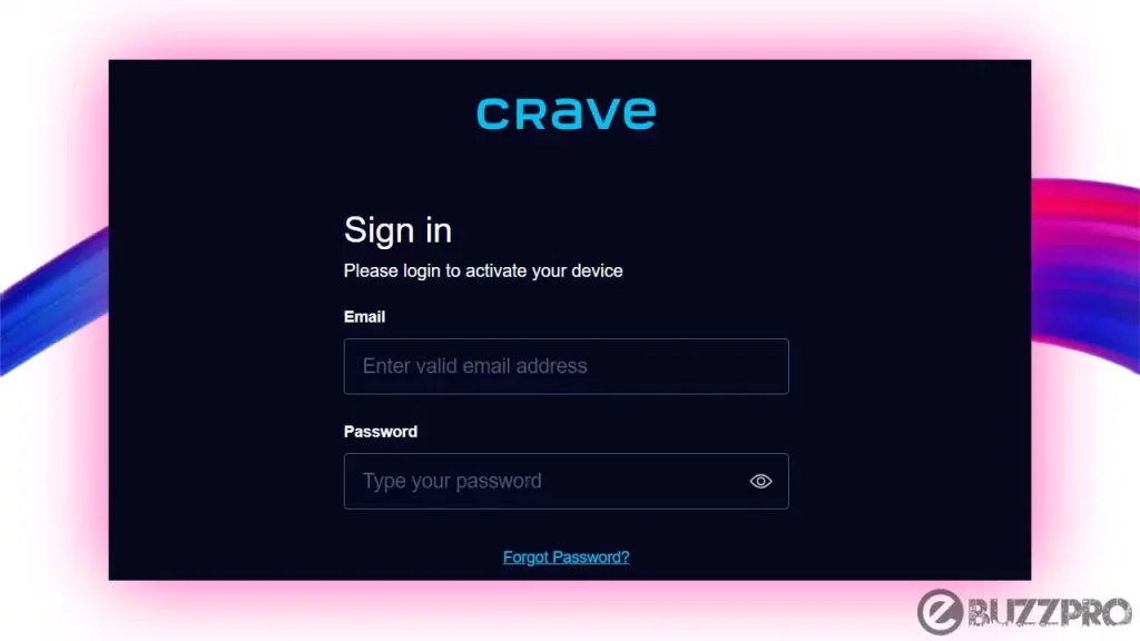 Crave Activation Code Not Working or Crave Sign in Error! How to Fix?