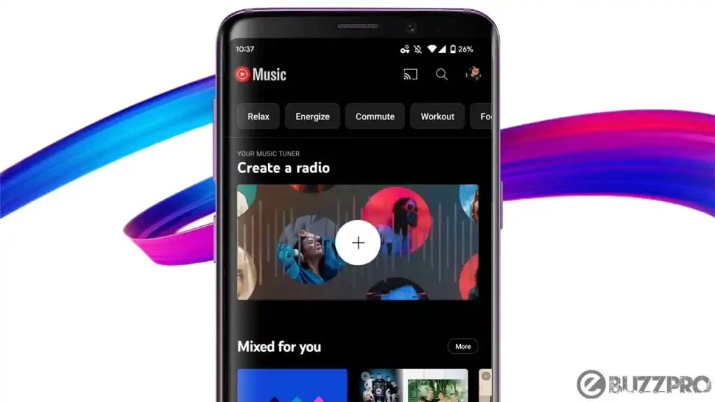 YouTube Music Custom Radio Playlists