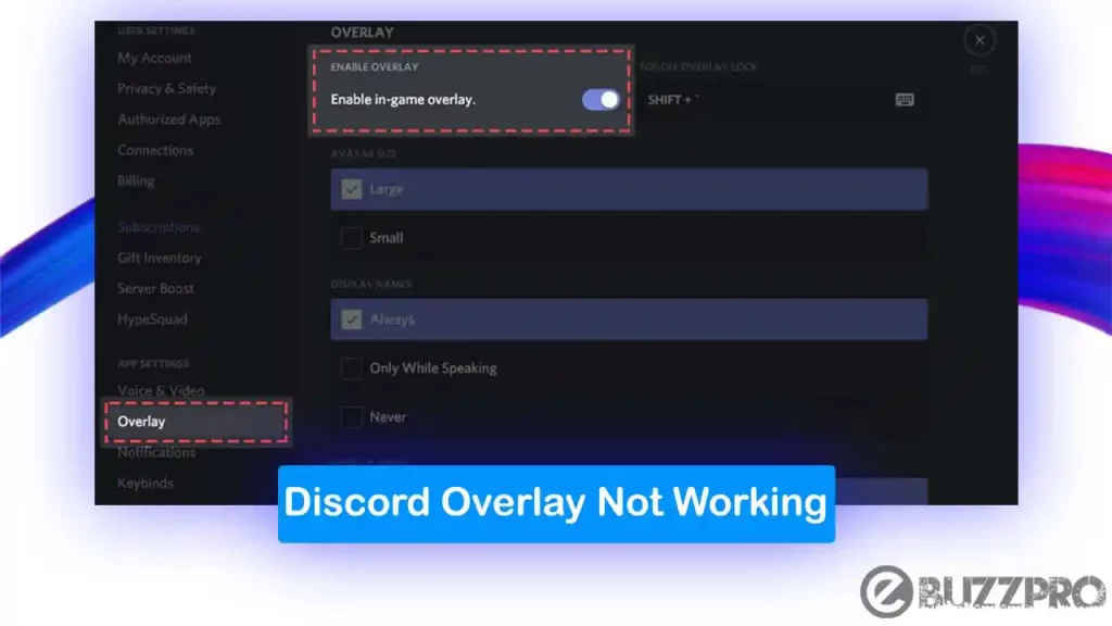 Fix 'Discord Overlay Not Working' Problem