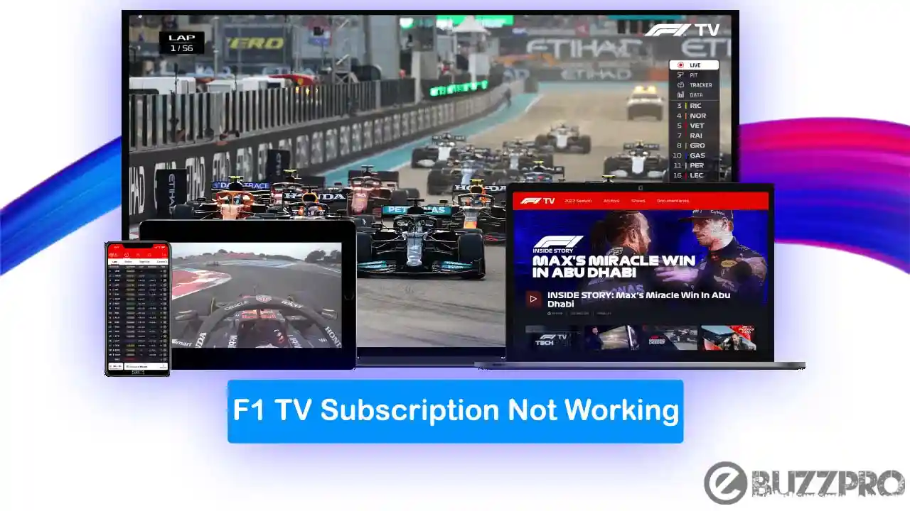 Fix F1 TV Subscription Not Working Problem