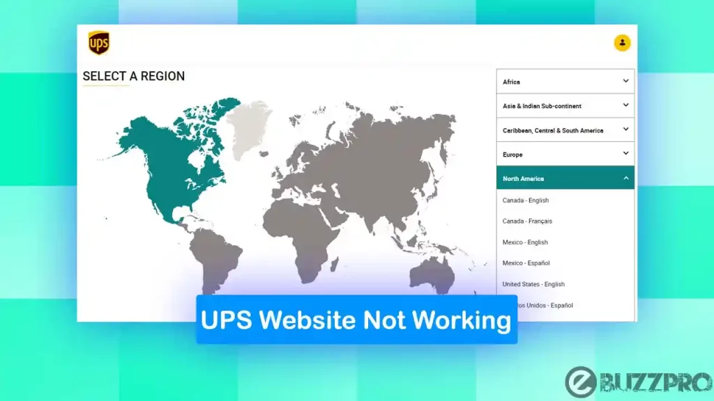 UPS Website Not Working | Reasons & Fixes