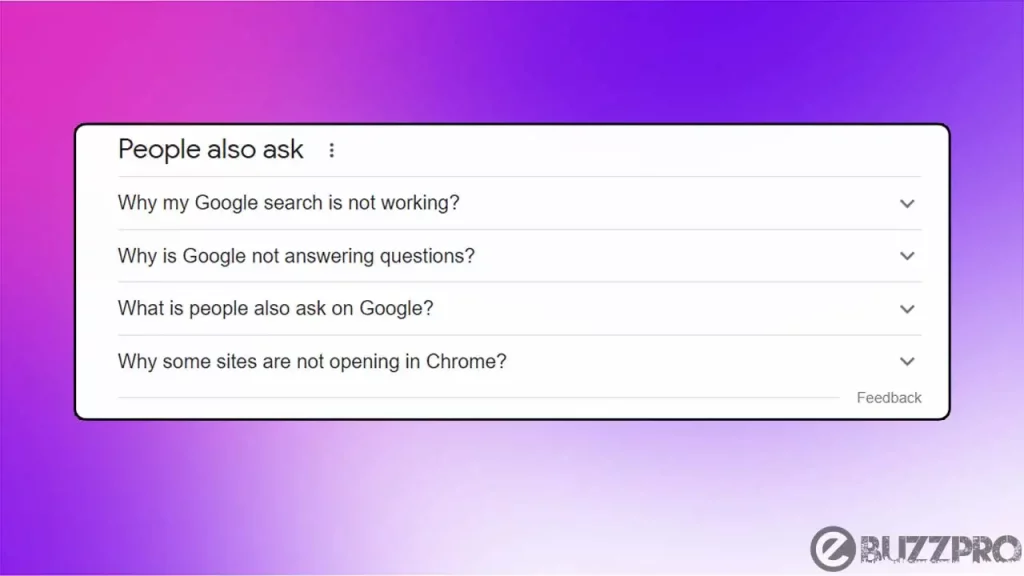 Fix 'Google People Also Ask Not Working' Problem