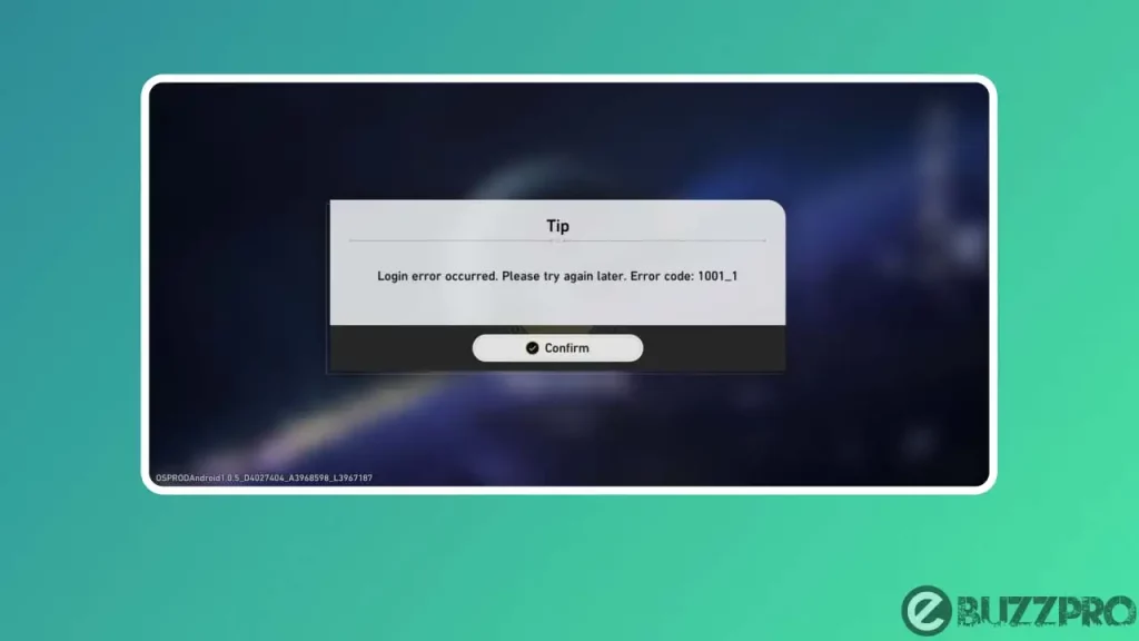 Fix 'Honkai Star Rail Login Error 1001_1' Problem