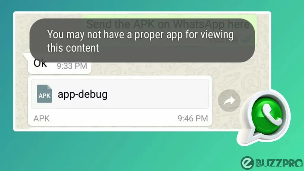 Fix 'You May Not Have a Proper App for Viewing This Content' Problem on WhatsApp