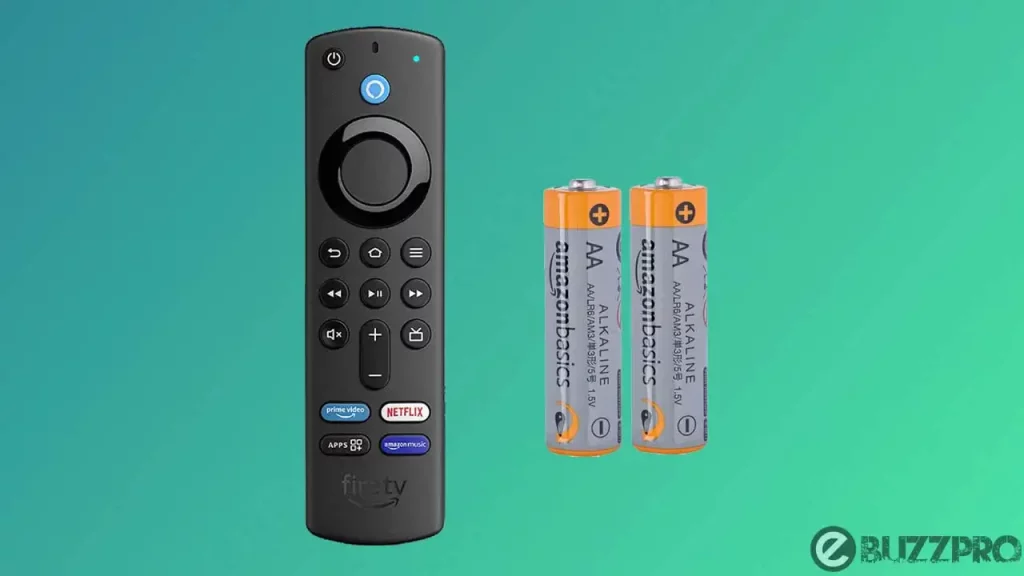 Replace the Amazon Fire Stick Remote Batteries