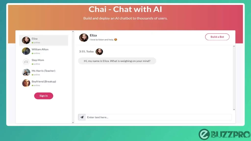 Chai AI - Character.AI Alternatives