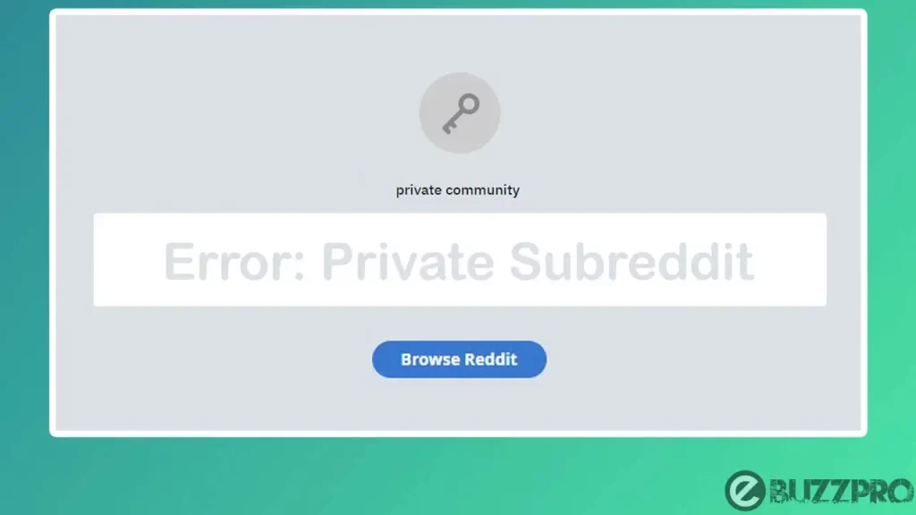 Fix 'Reddit Private Community Error' Problem