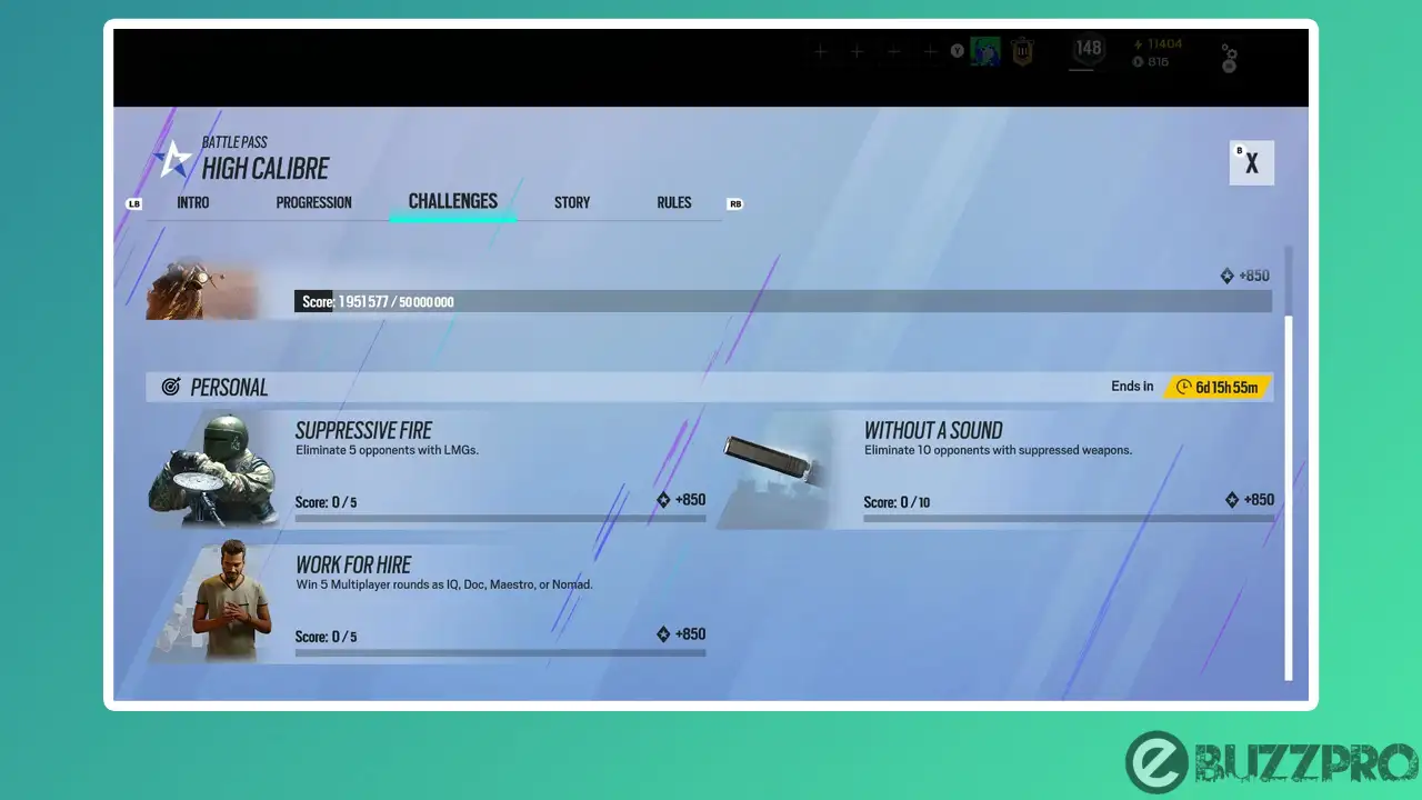 Fix : Rainbow Six Siege Battle Pass challenges not working