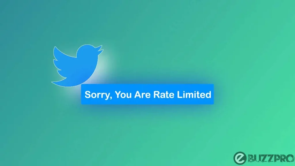 Fix 'Sorry, You Are Rate Limited Twitter' Problem