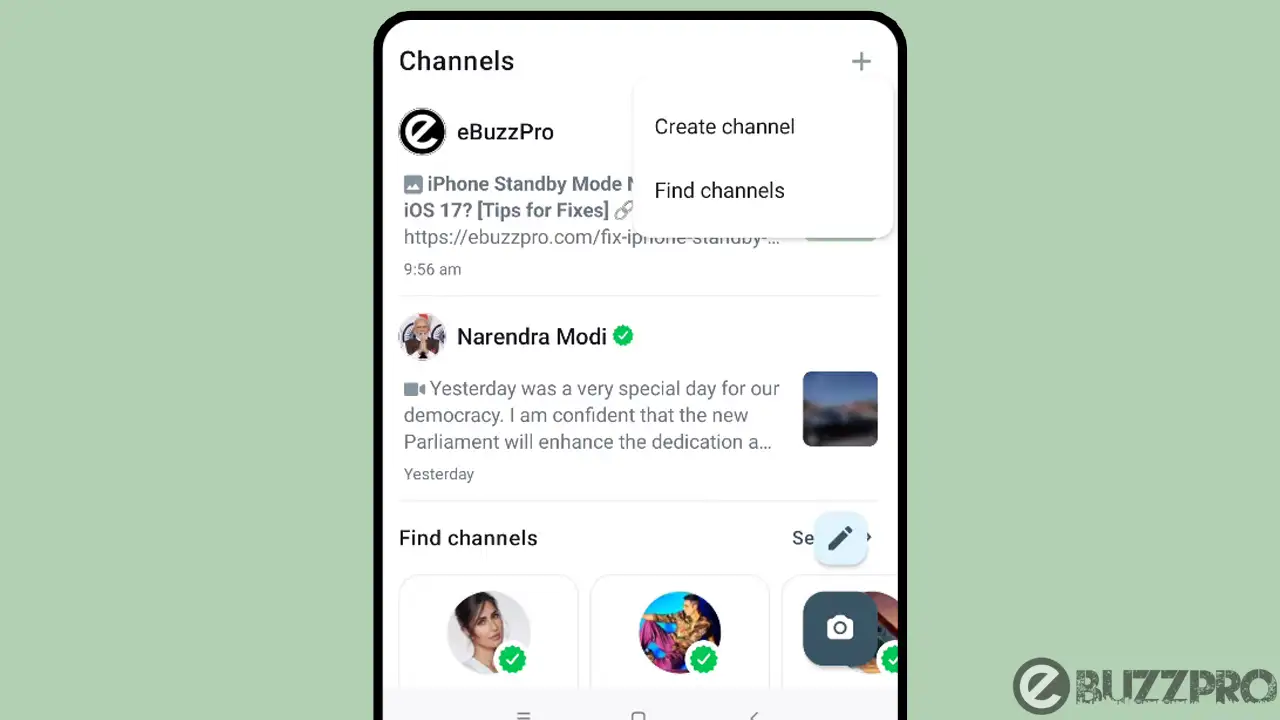 Create Channel Not Showing in WhatsApp? Here's How Fix?