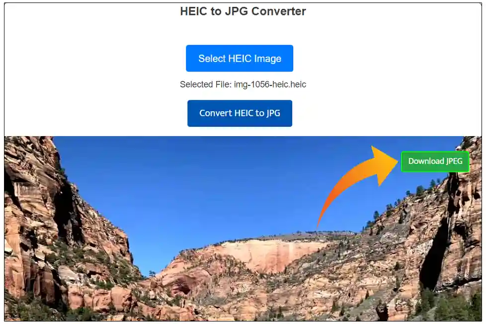 Convert HEIC to JPG Online Free