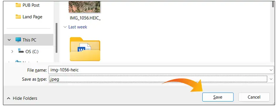 Convert HEIC to JPG on Windows 11/10 Using Microsoft Photos App
