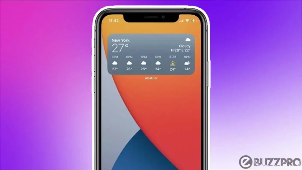 apple weather widget not working