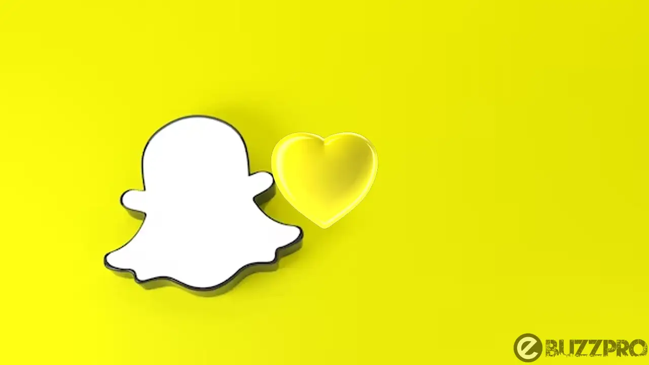 Yellow Heart on Snapchat