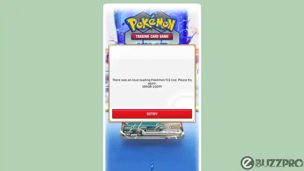 Fix 'Pokemon TCG Live Error 10099' Problem