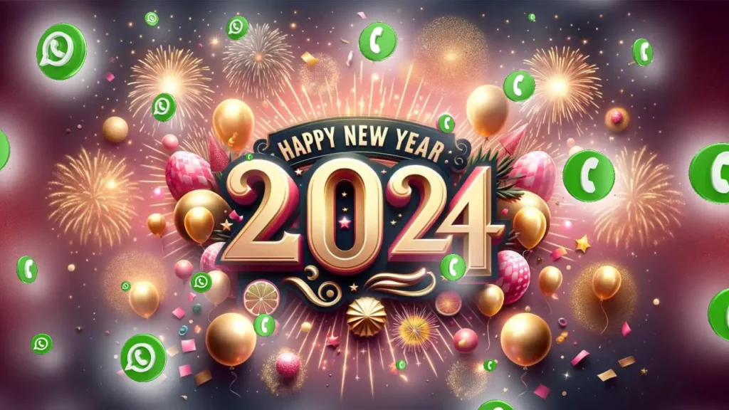 Download Happy New Year 2024 WhatsApp Stickers